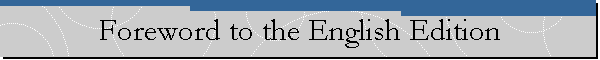 Foreword to the English Edition