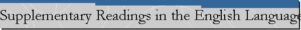 Supplementary Readings in the English Language on the Life of the Prophet
