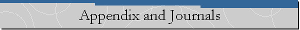 Appendix and Journals